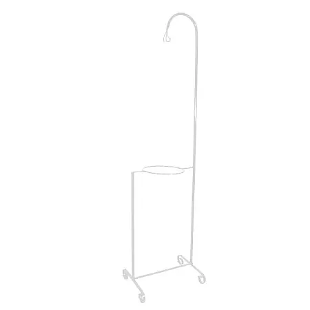 ΜΕΤΑΛΛΙΚΗ ΒΑΣΗ ΕΚΔΗΛΩΣΕΩΝ ΛΕΥΚΗ - 40x150cm